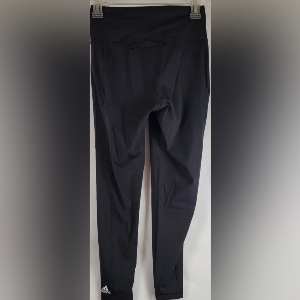 Adidas Women’s High Wasted 7/8 Length Yoga Pants size Large Black